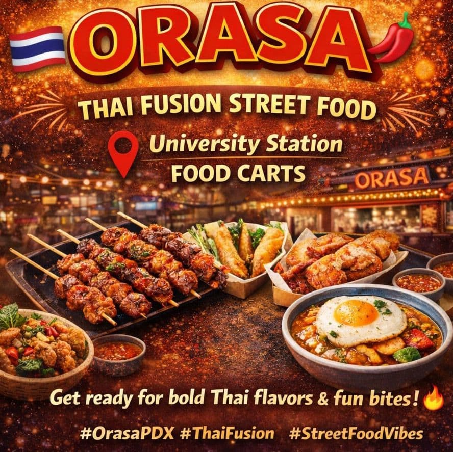 Orasa Thai Fusion Street Food Banner